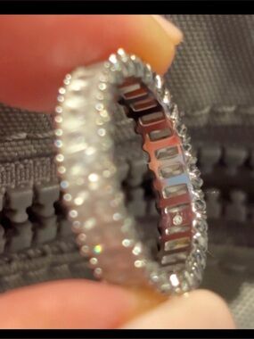 Swarovski stacking ring #8